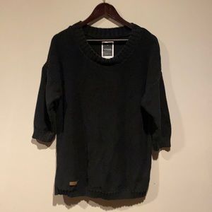Over-Sized Black Sweater